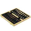 Board game toys, magnetic borderless chess, made of pine wood, 39cm, double rear foldable cross-border international chess Specification image